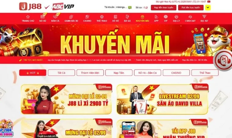 khuyến mãi JJ88