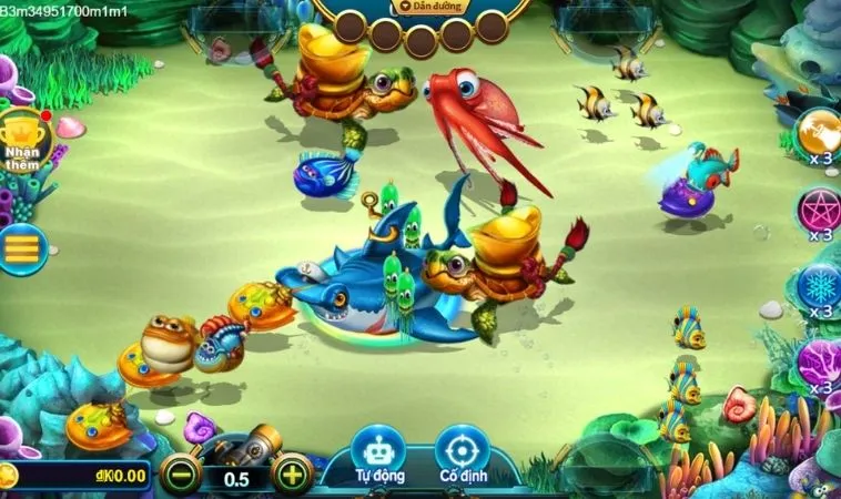 Các loại vũ khí và công cụ trong game Vua Bắn Cá tại JJ88